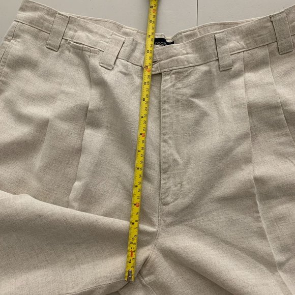 Mens Dockers Linen Khaki 40 x 30 - Picture 7 of 13